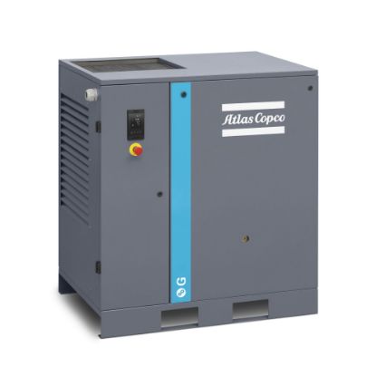 Picture of Atlas Copco G18P-125 FM 25HP Rotary Screw Air Compressor, Frame Mount, 99cfm, 8153335795