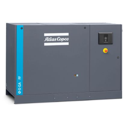 Picture of Atlas Copco GA18FF-125 FM 25hp Rotary Screw Compressor with Dryer, No Tank, 122cfm 8153656817