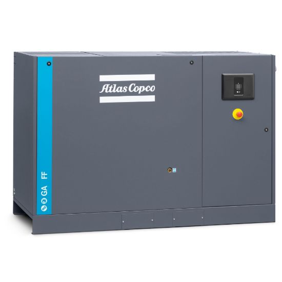 Picture of Atlas Copco GA22FF-125 FM 30hp Rotary Screw Compressor with Dryer, No Tank, 134cfm 8153656858