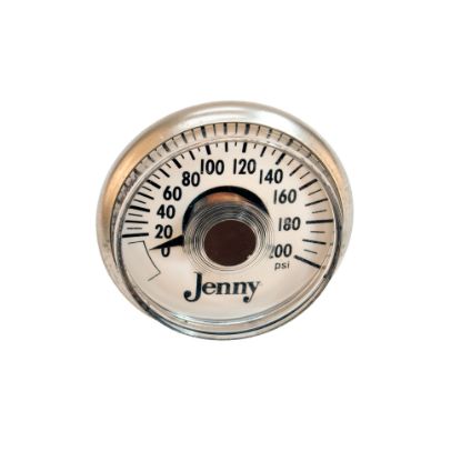 Picture of 1/4" Back Mount Gauge for Emglo, Jenny, DeWalt