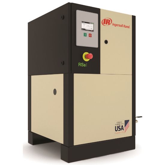 Picture of Ingersoll Rand RSa7.5i-A145 10HP Rotary Screw Air Compressor, 36cfm 145psi, 3 Phase, No Tank