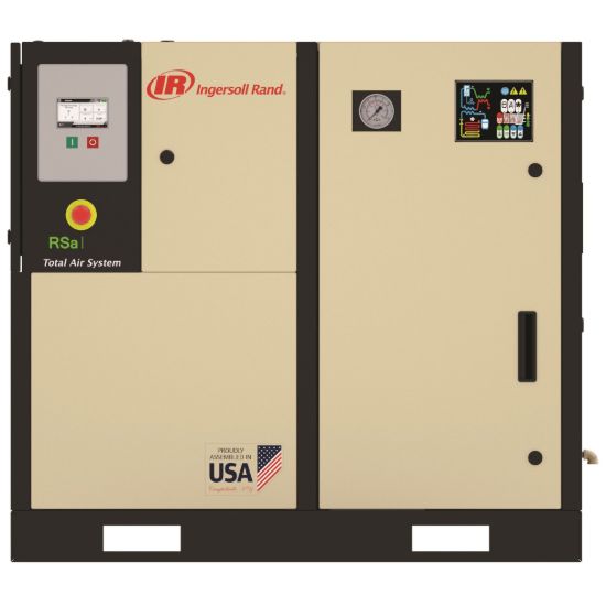 Picture of Ingersoll Rand RSa5.5i-A138 TAS 7.5HP Base Mount Rotary Screw Compressor w/ Dryer, 26cfm 138psi