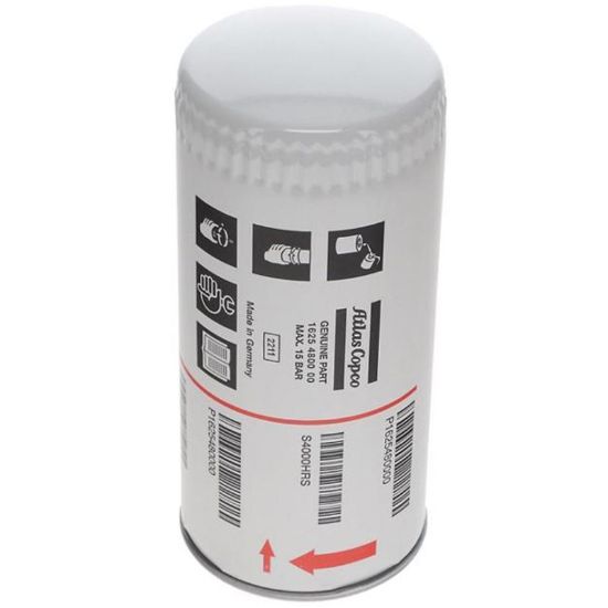 Picture of Atlas Copco 1625480050 OEM Oil Filter Element for GA15, GA18 and GA22 Compressors