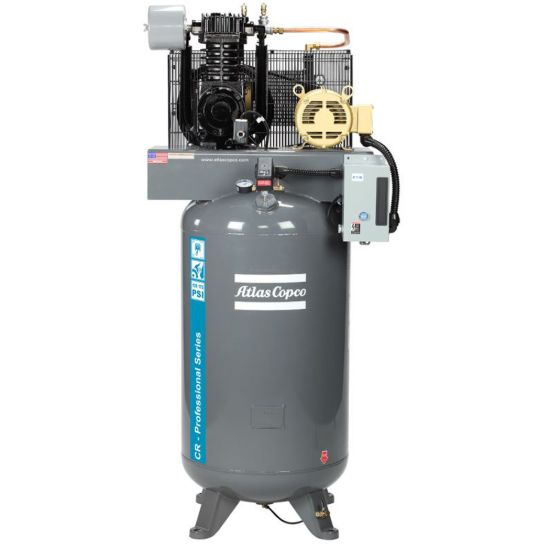 Picture of Atlas Copco 7.5HP CR7.5-CRS1-80V 460v Premium Air Compressor, 80 Gallon 24cfm 175psi 2020041513
