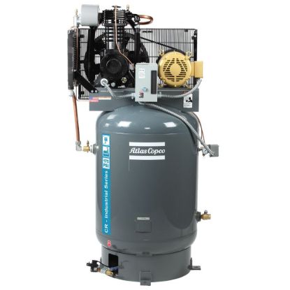 Picture of Atlas Copco 7.5HP CR7.5-CRS1-80V 460v Industrial Air Compressor, 80 Gallon 24cfm 175psi 2020041518