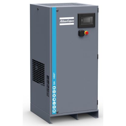 Picture of Atlas Copco GA15VSDs 20hp VSD Rotary Screw Compressor, 10-95cfm 150psi 460v 8153348171